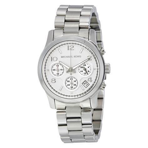 reloj michael kors mk5076|Michael Kors silver runway.